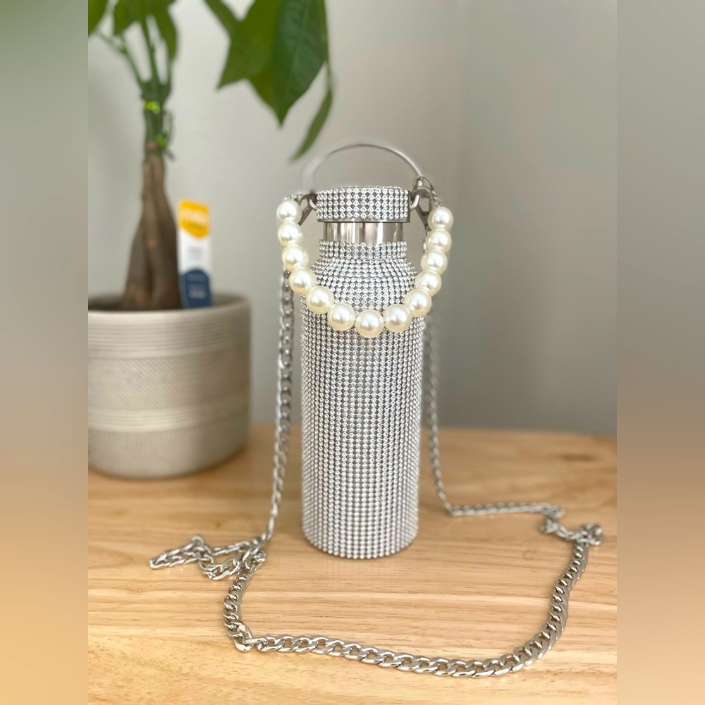 Sparkle Water Bottle - Stainless Steel 12oz - Picture 4 of 8